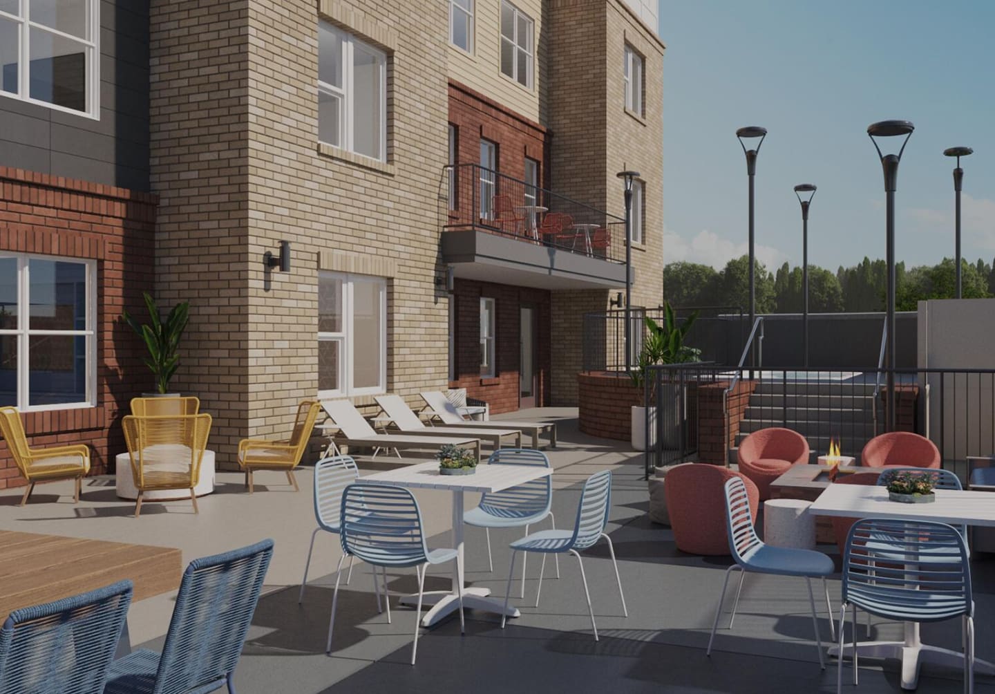 outdoor lounge