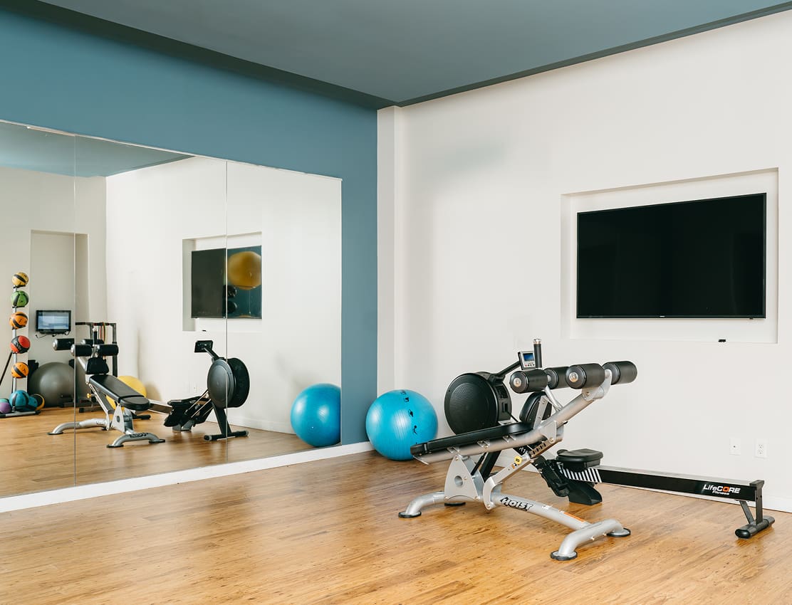 yoga room